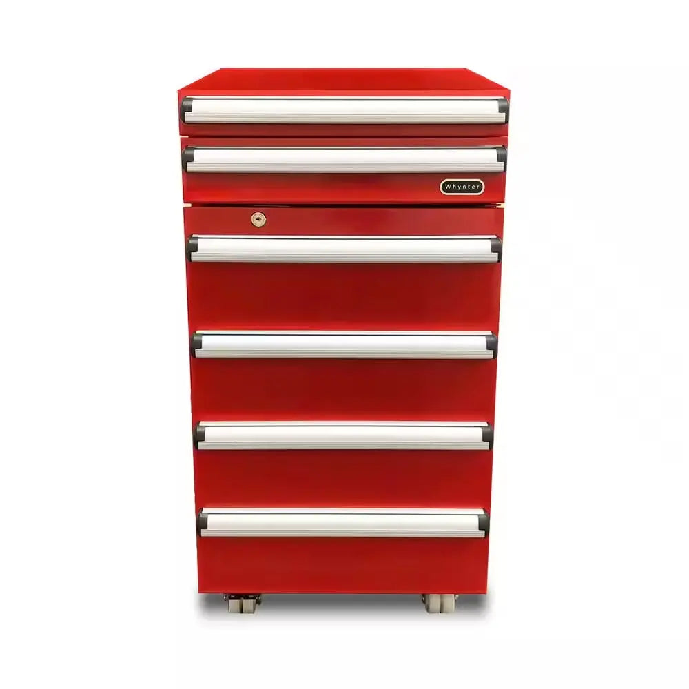 Portable 1.8 Cu. Ft. Tool Box Refrigerator in Red with 2 Drawers and Lock | Fridge.com