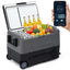 Portable 1.95 Cubic Feet Freezer with Adjustable Temperature Controls and LED Light | Fridge.com