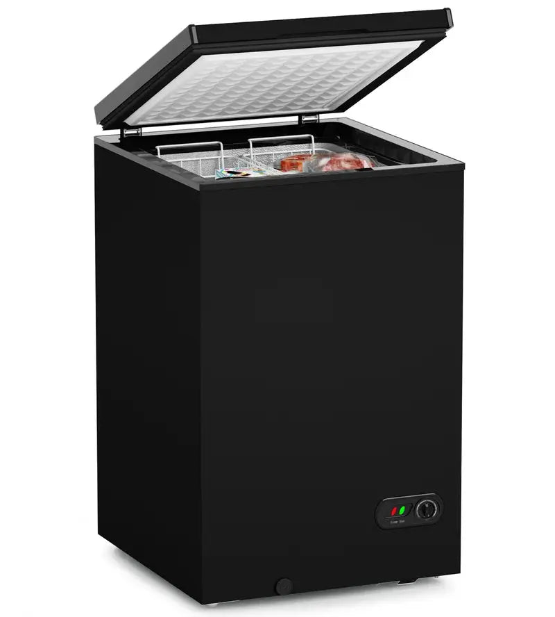 Portable 3.5 Cubic Feet Chest Freezer with Adjustable Temperature Controls | Fridge.com