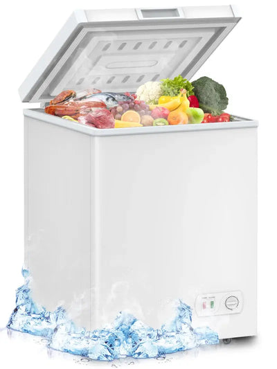 Portable 3.5 Cubic Feet Chest Freezer with Adjustable Temperature Controls | Fridge.com