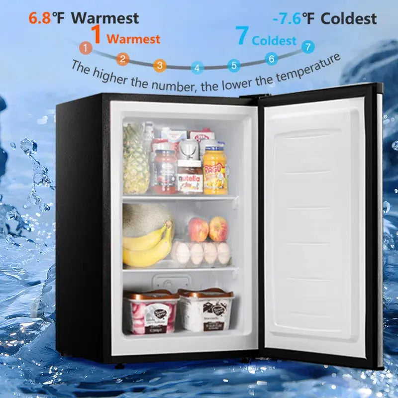 Portable Upright Freezer with Adjustable Temperature Controls, for Home Kitchen Office Apartment | Fridge.com