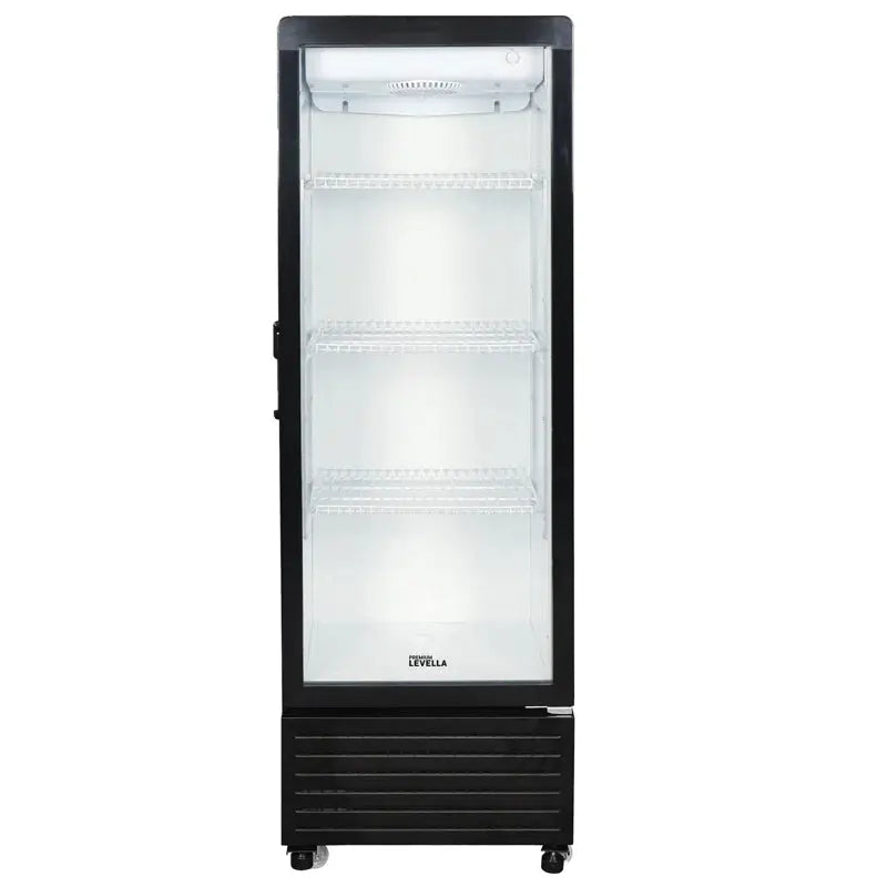 Premium Levella 240 Cans (12 Oz.) Black 7.6 Cu. Ft. Beverage Refrigerator | Fridge.com