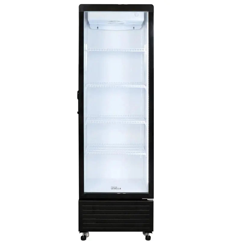 Premium Levella 315 Cans (12 Oz.) Black 10 Cu. Ft. Beverage Refrigerator | Fridge.com