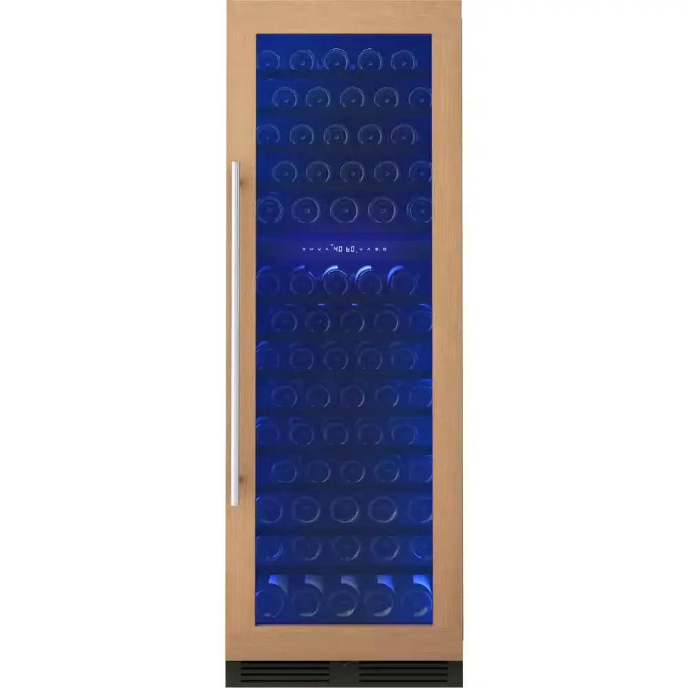 Presrv 24 In. 132-Bottle Dual Zone Full Size Panel Ready Wine Cooler | Fridge.com