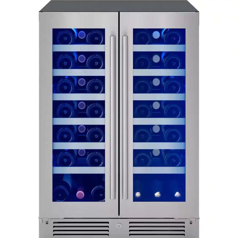 Presrv 24 In. 42-Bottle Dual Zone Wine Cooler | Fridge.com