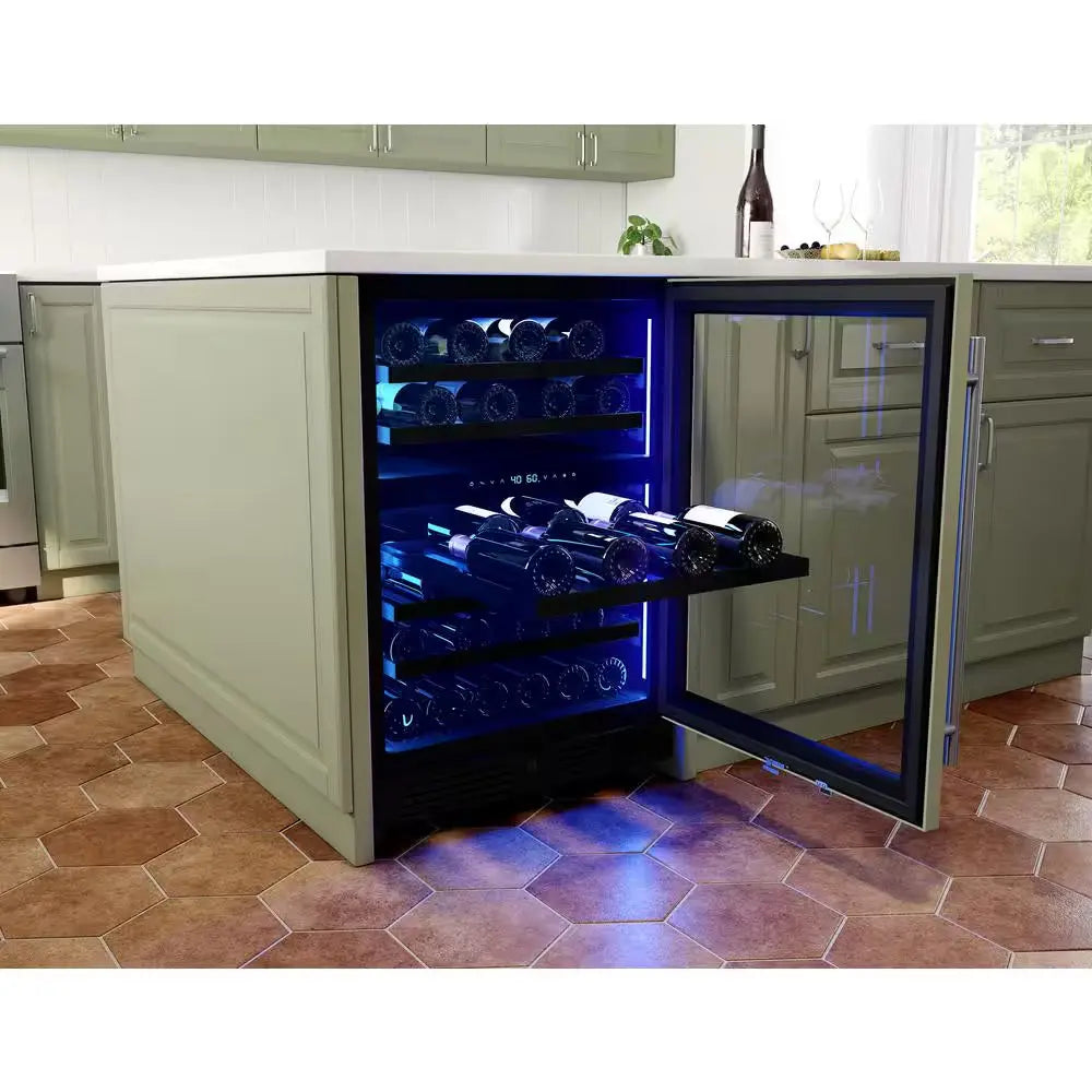 Presrv 24 In. 45-Bottle Dual Zone Panel-Ready Wine Cooler | Fridge.com