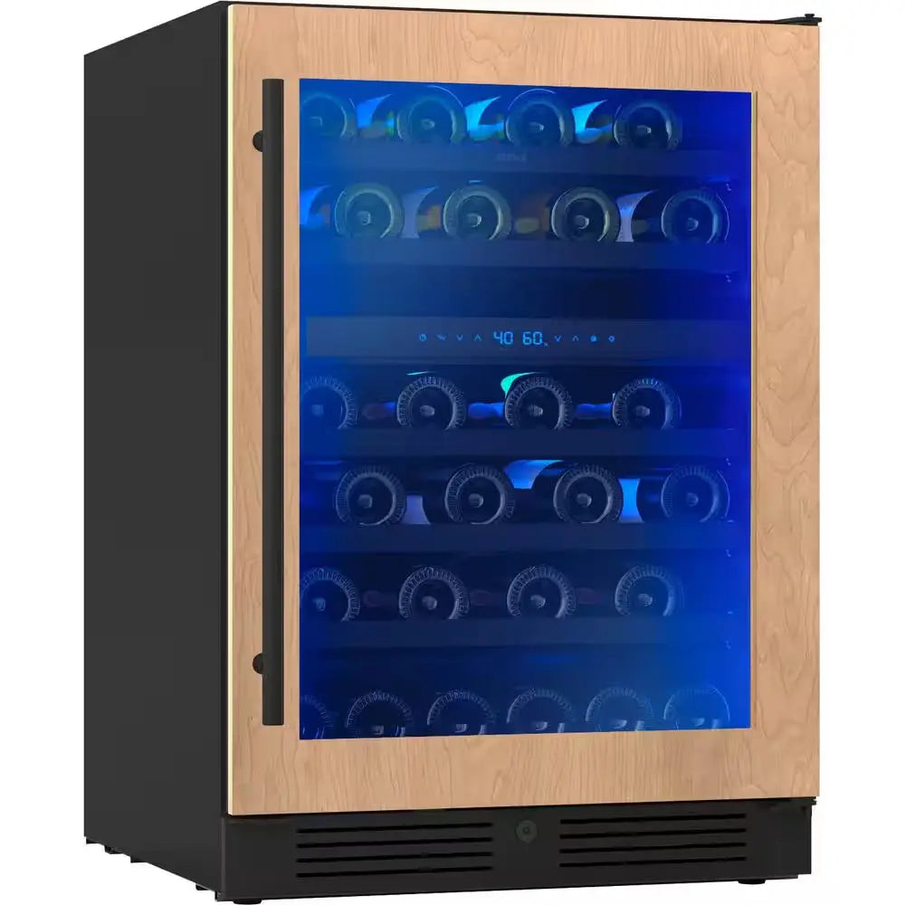 Presrv 24 In. 45-Bottle Dual Zone Panel-Ready Wine Cooler | Fridge.com