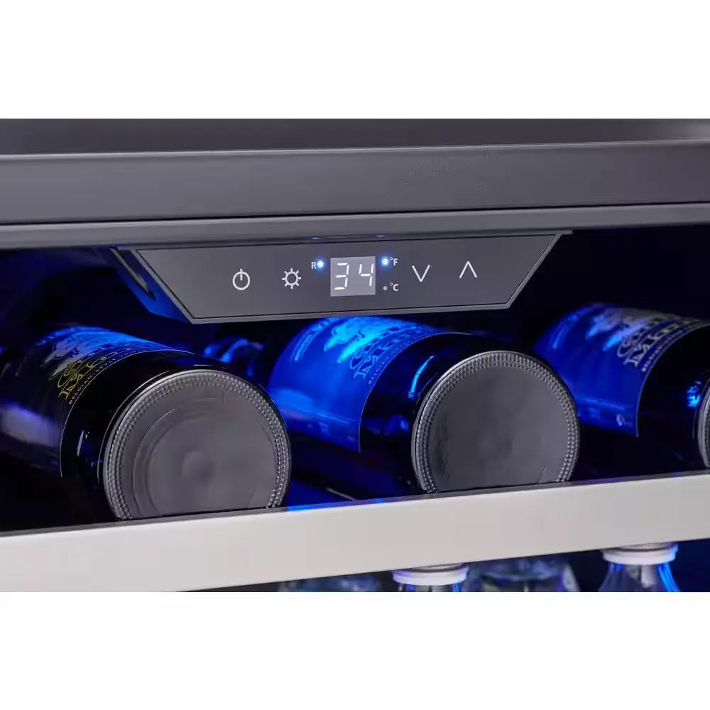 Presrv 24 In. 7-Bottle Wine and 112-Can Single Zone Beverage Cooler | Fridge.com