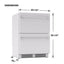 Presrv 24 In. Dual Zone Outdoor Refrigerator Drawers | Fridge.com