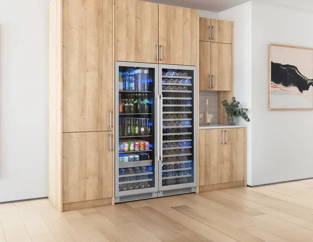 Presrv 24" 266 Cans (12 Oz.) Convertible Beverage Refrigerator with Wine Storage | Fridge.com