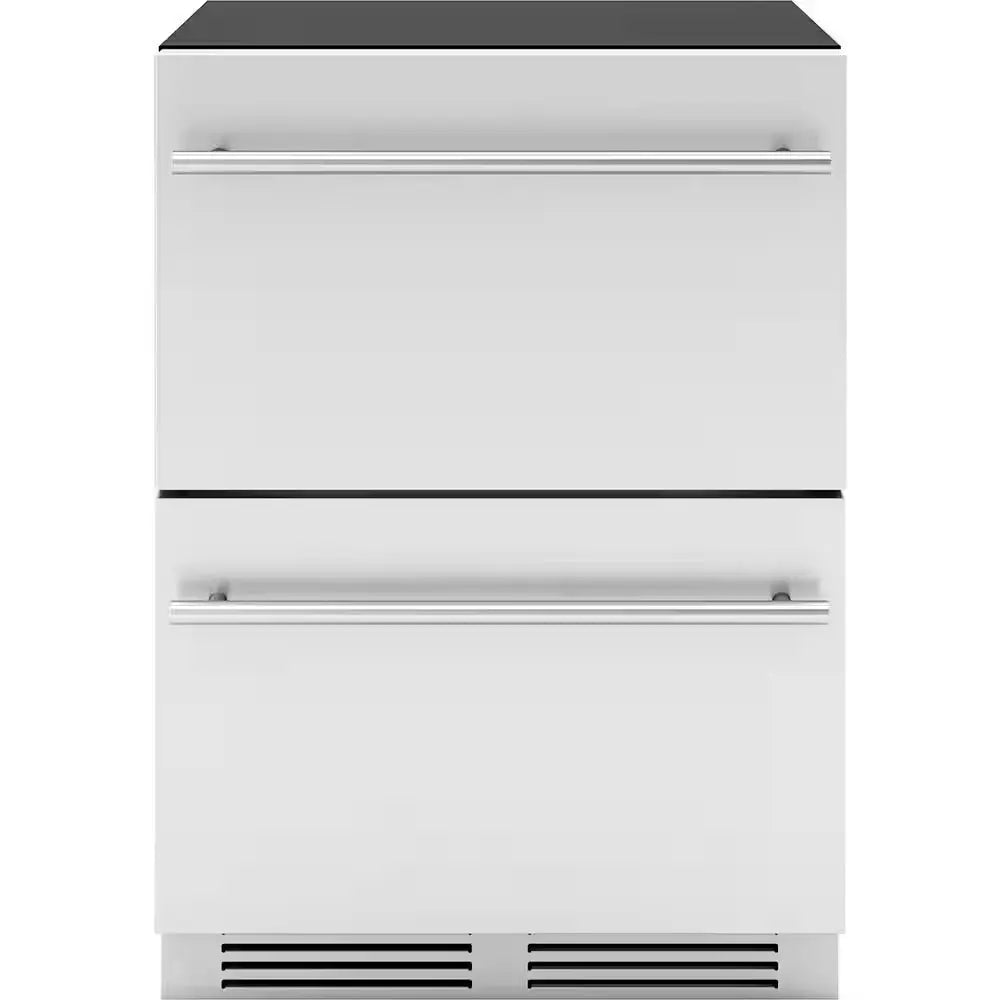 Presrv 5.1 Cu. Ft. Stainless Steel Dual Zone Refrigerator Drawers | Fridge.com