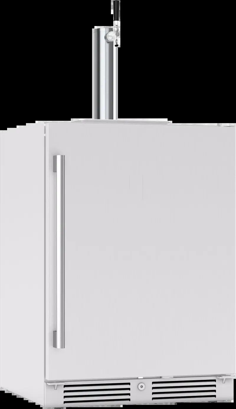 Presrv 5.6 Cu. Ft. Outdoor Freestanding Kegerator with Door Lock and Adjustable Temperature | Fridge.com