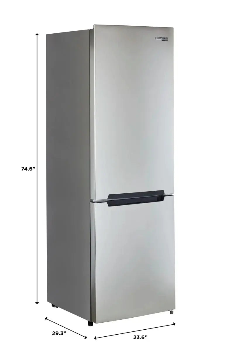 Prestige 23.6" Frost-Free 11.7 Cu. Ft. Energy Star Certified Bottom Freezer Refrigerator | Fridge.com