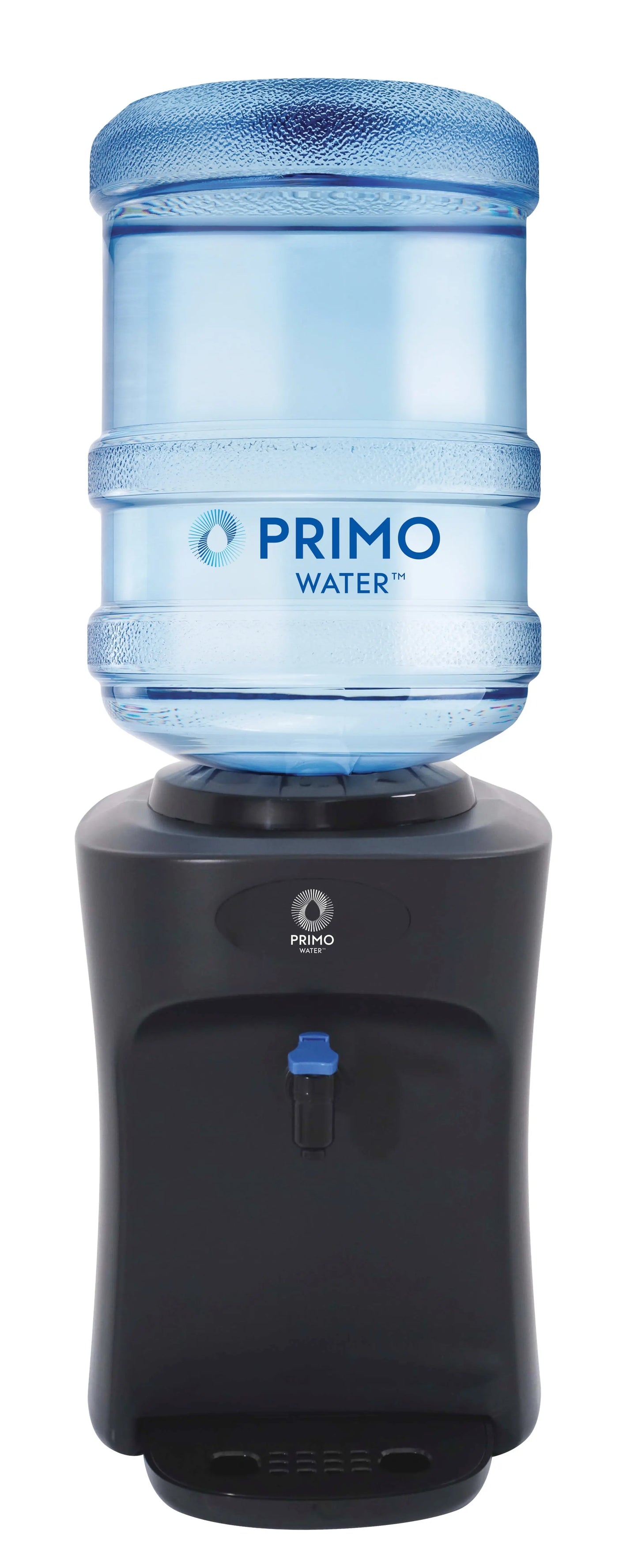 Primo® Water Countertop Dispenser Top Loading, Room Temperature, Black, 3 or 5 Gallon | Fridge.com