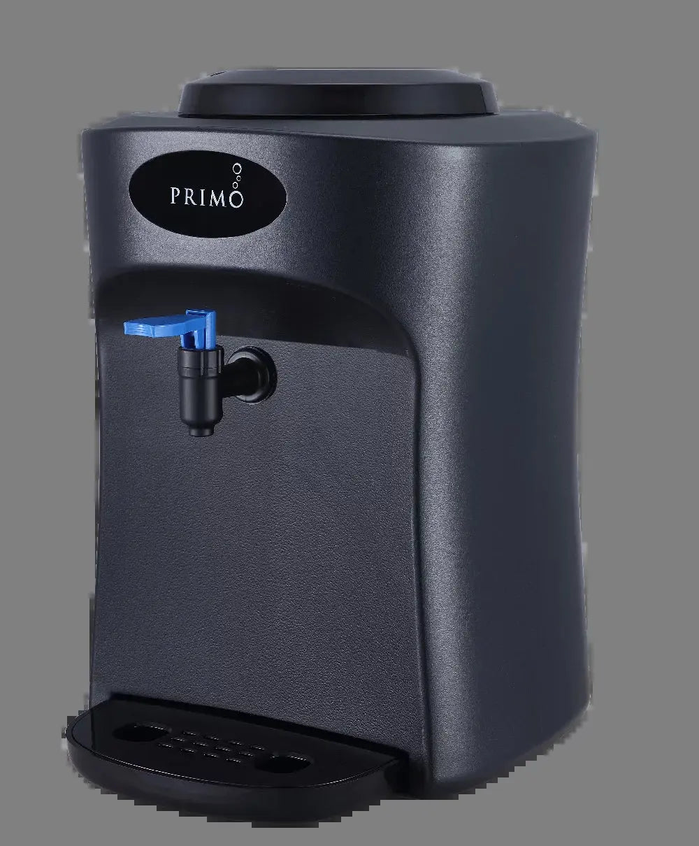 Primo® Water Countertop Dispenser Top Loading, Room Temperature, Black, 3 or 5 Gallon | Fridge.com