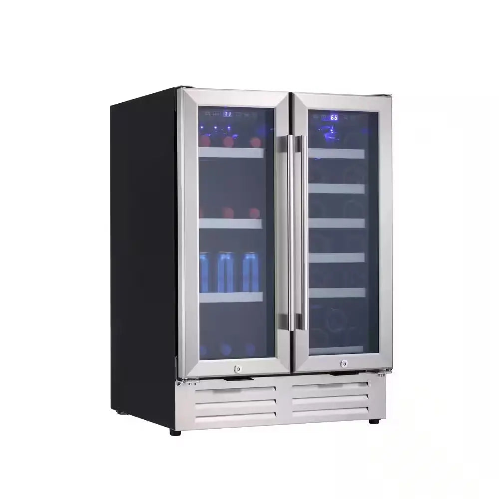 Pro-Style 23.4 in 18-Bottle Wine and 57 Can Beverage Cooler | Fridge.com