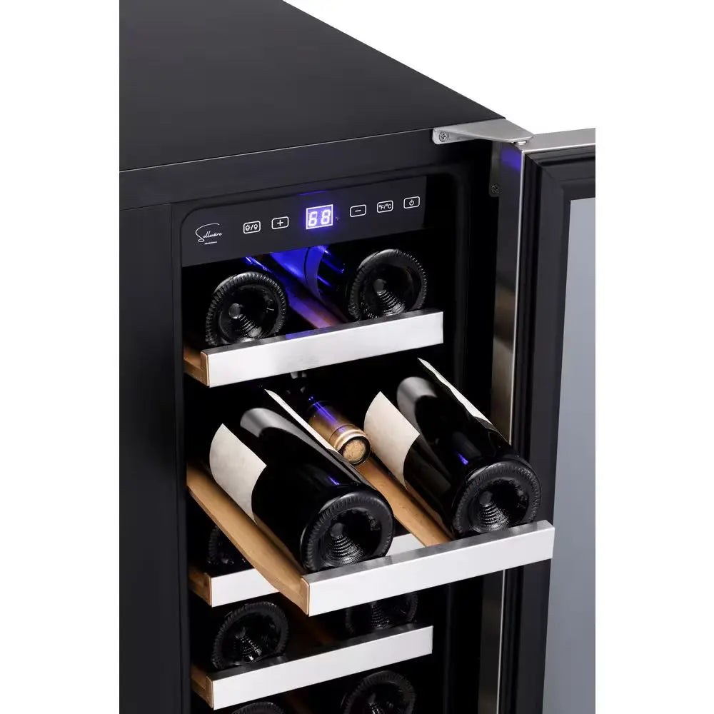 Pro-Style 23.4 in 18-Bottle Wine and 57 Can Beverage Cooler | Fridge.com