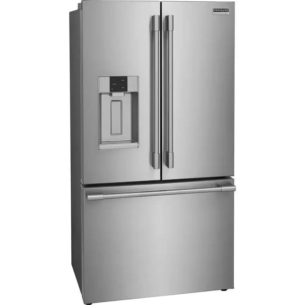 Professional 36 In. 22.6 Cu. Ft. Counter Depth French Door Refrigerator in Stainless Steel with Crispseal Technology | Fridge.com