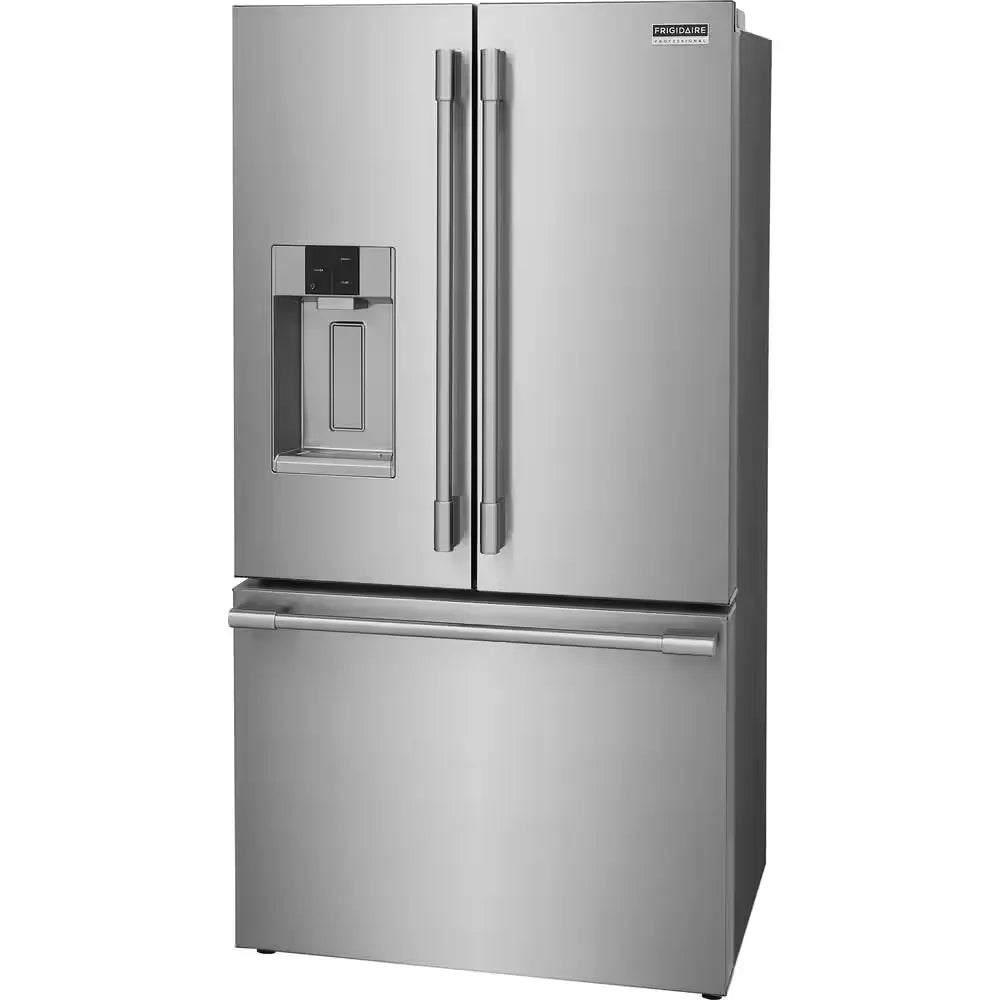 Professional 36 In. 22.6 Cu. Ft. Counter Depth French Door Refrigerator in Stainless Steel with Crispseal Technology | Fridge.com