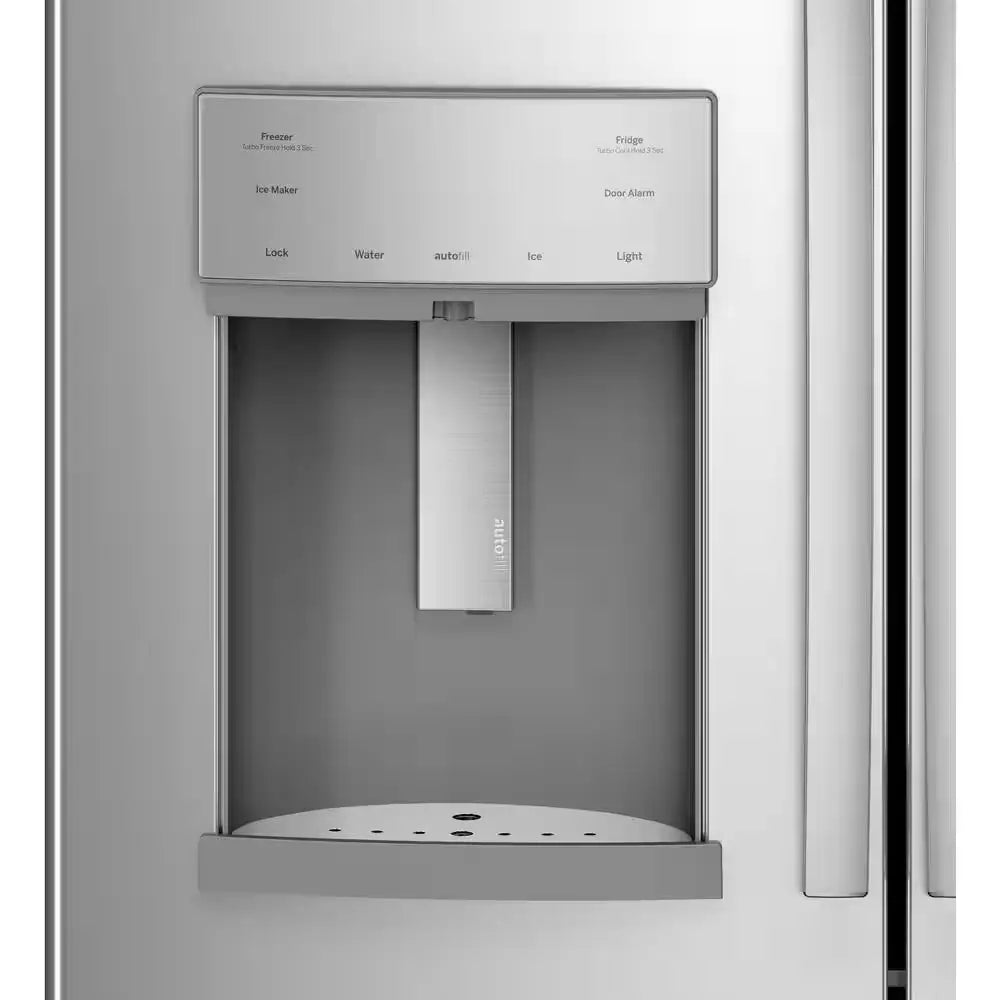 Profile 22.1 Cu. Ft. French Door Refrigerator with Door-In-Door in Fingerprint Resistant Stainless Steel, Counter Depth | Fridge.com