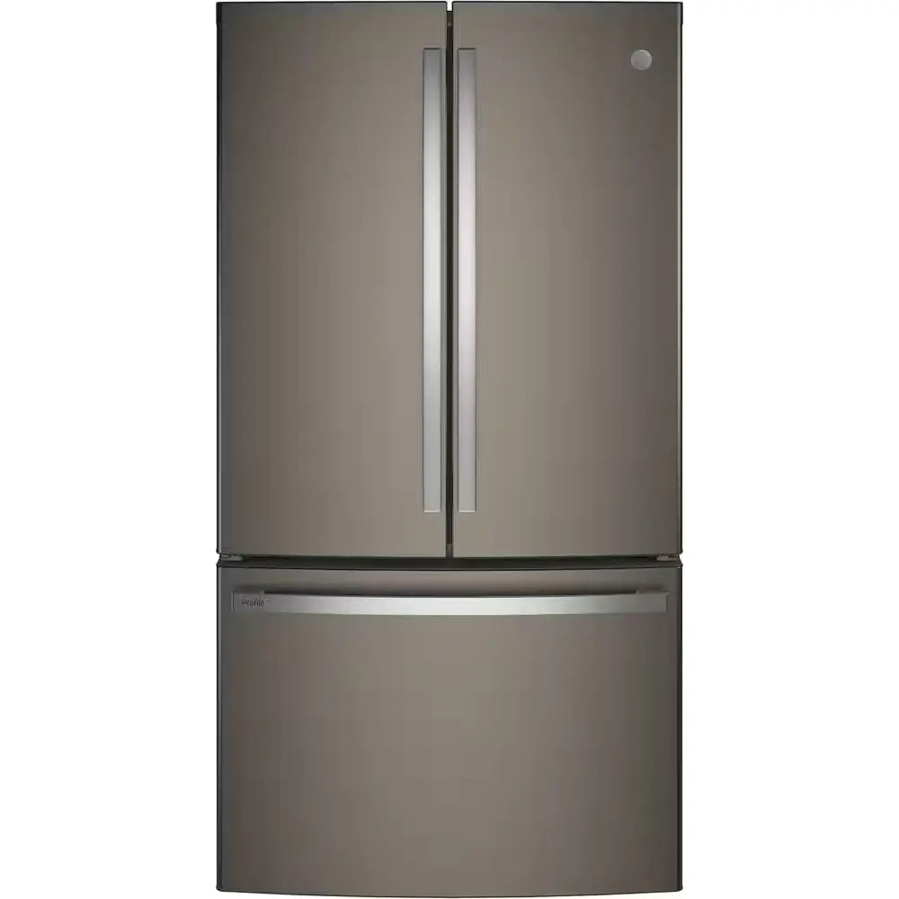 Profile 23.1 Cu. Ft. French Door Refrigerator in Fingerprint Resistant Slate, Counter Depth, ENERGY STAR | Fridge.com