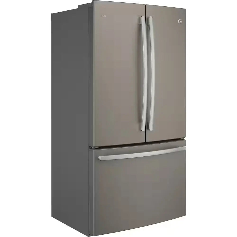 Profile 23.1 Cu. Ft. French Door Refrigerator in Fingerprint Resistant Slate, Counter Depth, ENERGY STAR | Fridge.com