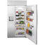 Profile 24.3 Cu. Ft. Smart Built-In Side by Side Refrigerator in Stainless Steel | Fridge.com