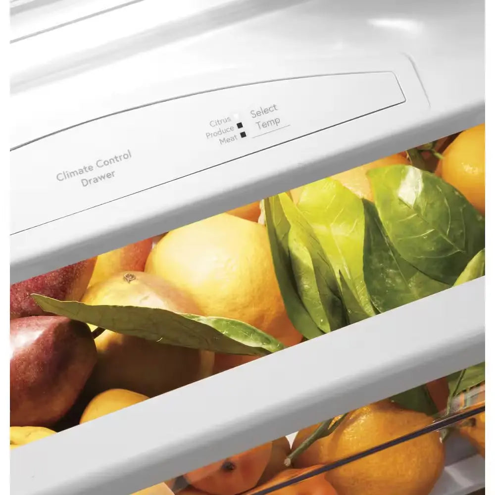 Profile 24.3 Cu. Ft. Smart Built-In Side by Side Refrigerator in Stainless Steel | Fridge.com