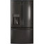 Profile 27.8 Cu. Ft. French Door Refrigerator with Hands-Free Autofill in Fingerprint Resistant Black Stainless Steel | Fridge.com