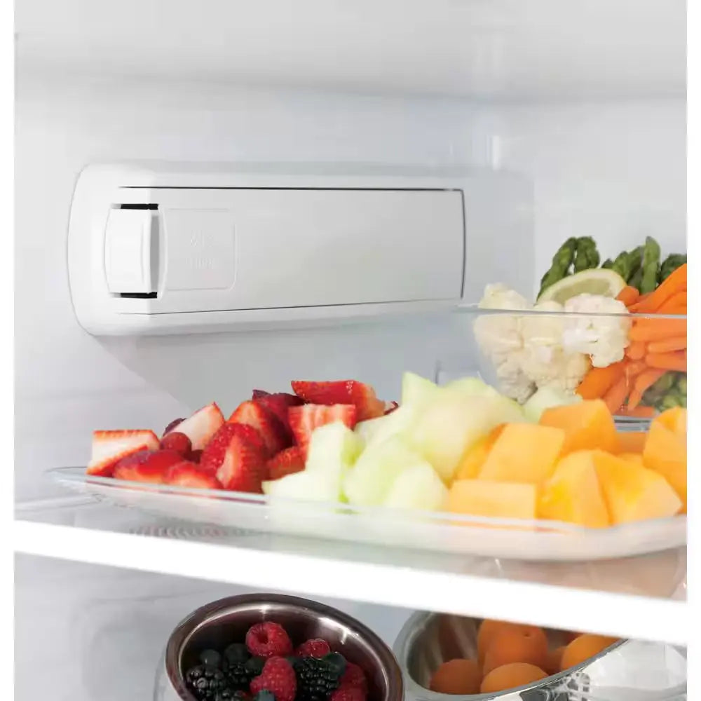 Profile 27.8 Cu. Ft. French Door Refrigerator with Hands-Free Autofill in Fingerprint Resistant Black Stainless Steel | Fridge.com