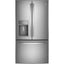 Profile 27.8 Cu. Ft. French Door Refrigerator with Hands-Free Autofill in Fingerprint Resistant Black Stainless Steel | Fridge.com