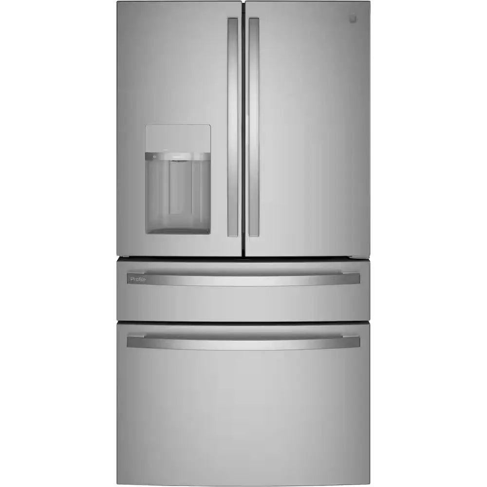 Profile 27.9 Cu. Ft. Smart 4-Door French Door Refrigerator with Door-In-Door in Fingerprint Resistant Stainless Steel | Fridge.com