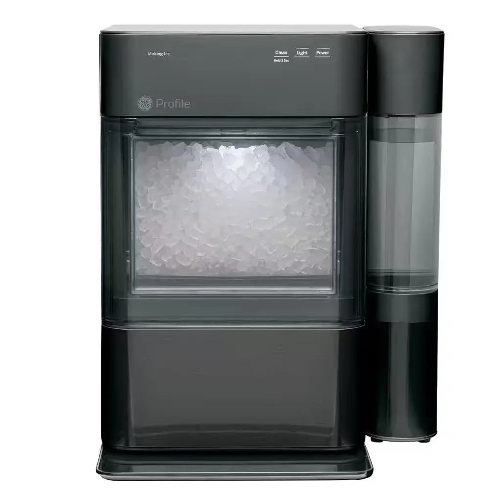 Profile Opal 24 Lb Portable Nugget Ice Maker in Stainless Steel, with Side Tank, and Wifi Connected | Fridge.com