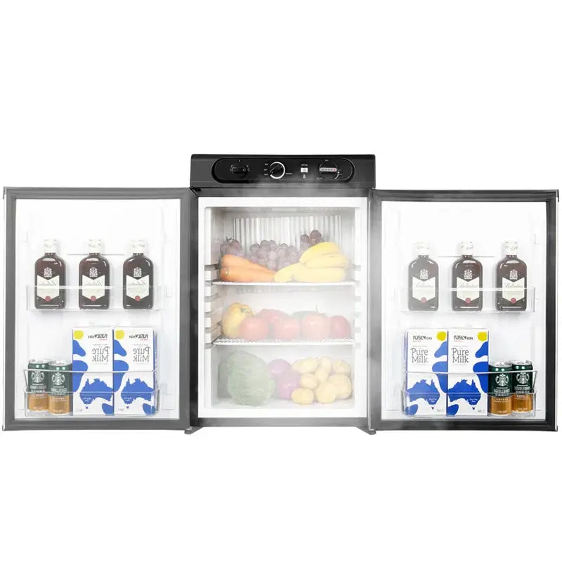 Propane Refrigerator 3 Way Camper Gas Fridge 120V 12V LPG 2.1 Cu.Ft RV Refrigerator | Fridge.com