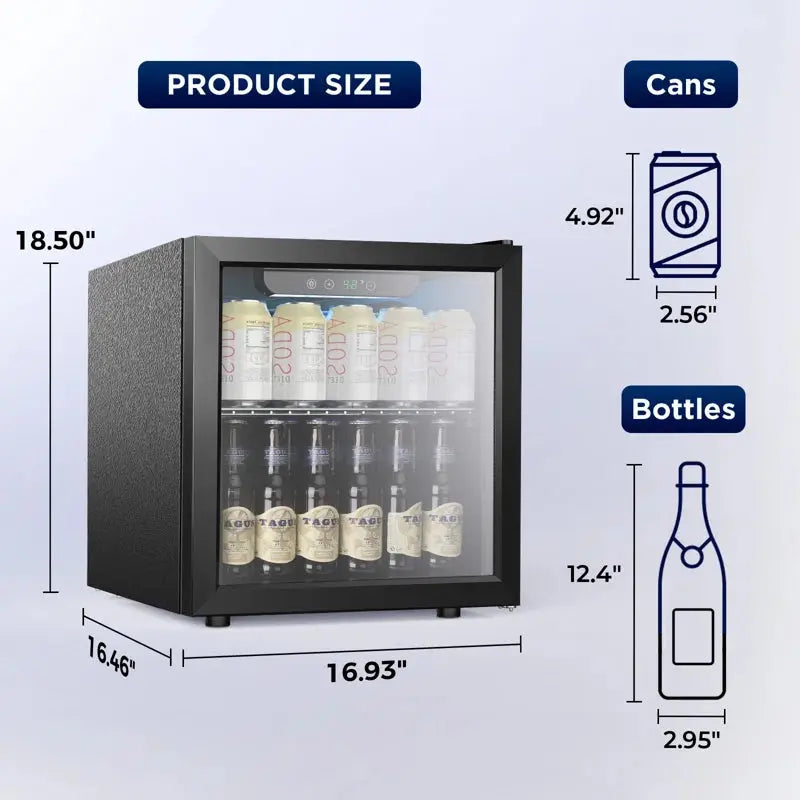 R.W.FLAME 12 Cans (12 Oz.) 1.3 Cubic Feet Beverage Refrigerator | Fridge.com