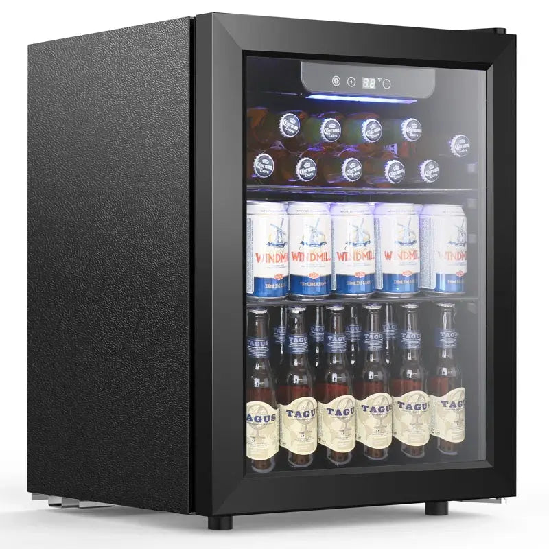 R.W.FLAME 24 Cans (12 Oz.) 1.7 Cubic Feet Freestanding Beverage Refrigerator with Wine Storage | Fridge.com