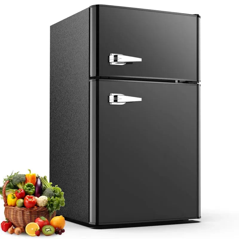 R.W.FLAME 3.2 Cubic Feet Mini Fridge with Freezer | Fridge.com