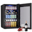 R.W.FLAME 4.5 Cubic Feet 145 Cans Freestanding Beverage Refrigerator with Glass Door | Fridge.com