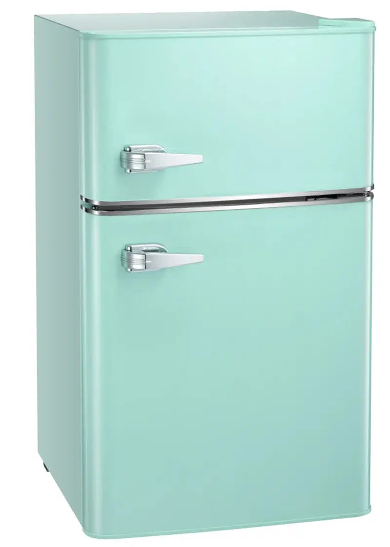 R.W.FLAME Double Door 3.2 Cu. Ft. Compact Refrigerator Mini Fridge with Freezer | Fridge.com