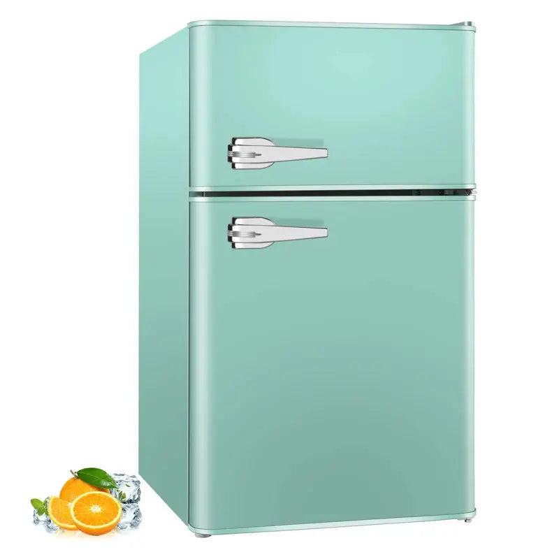 R.W.FLAME Retro 3.2 Cu. Ft. Freestanding Mini Fridge with Freezer | Fridge.com