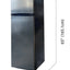 RCA - 10 Cu. Ft Top-Freezer Apartment-Size Refrigerator - Stainless | Fridge.com