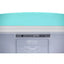 RR2 12 Cu. Ft. Retro Refrigerator Full Size Fridge Bottom Freezer Chrome Handle Frost Free LED Multiflow 360° Turquoise | Fridge.com