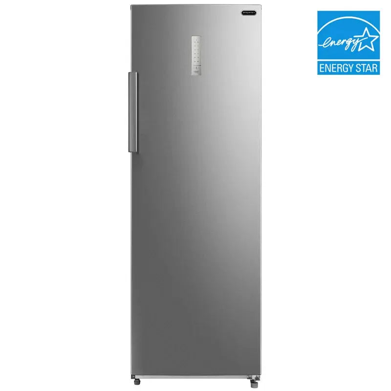 Whynter Energy Star 8.3 Cu. Ft. Digital Upright Stainless Steel Deep Freezer/Refrigerator | Fridge.com