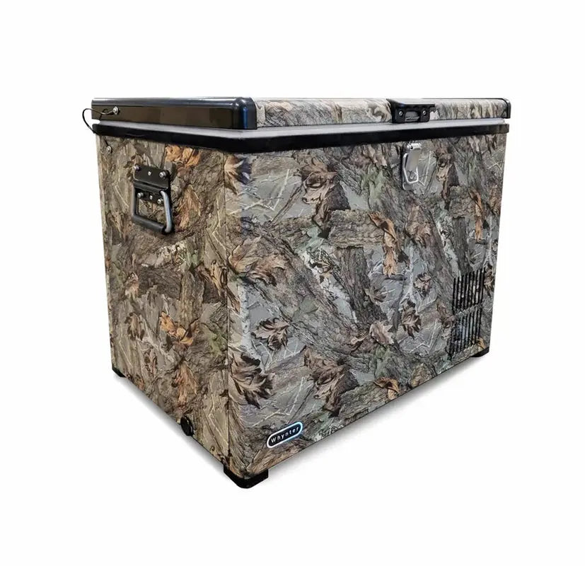 Outdoor Living Whynter 45 Quart Portable Freezer/Refrigerator with 12V DC Option Camouflage Edition | Fridge.com