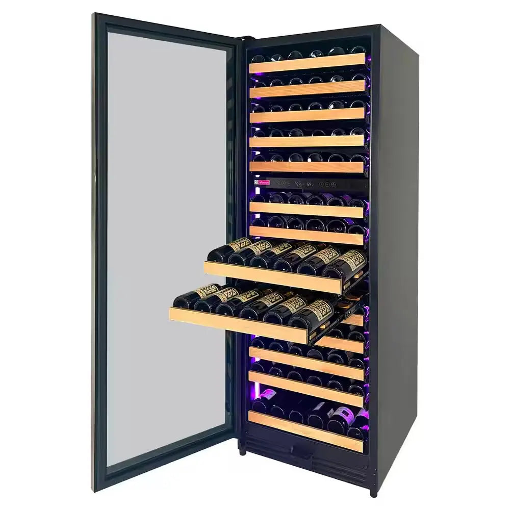 Reserva Series Digital Wine Cellar Cooling Unit 154 Bottle 71 in Tall Dual Zone Left Hinge Stainless Steel | Fridge.com