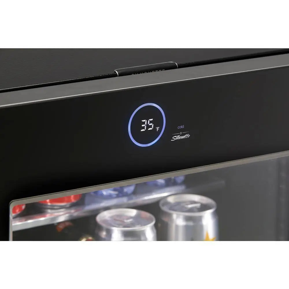 Reserve 24 In. 5.0 Cu. Ft. Freezerless Built-In Refrigerator in Black | Fridge.com