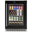 Reserve 24 In. 5.0 Cu. Ft. Freezerless Built-In Refrigerator in Black | Fridge.com