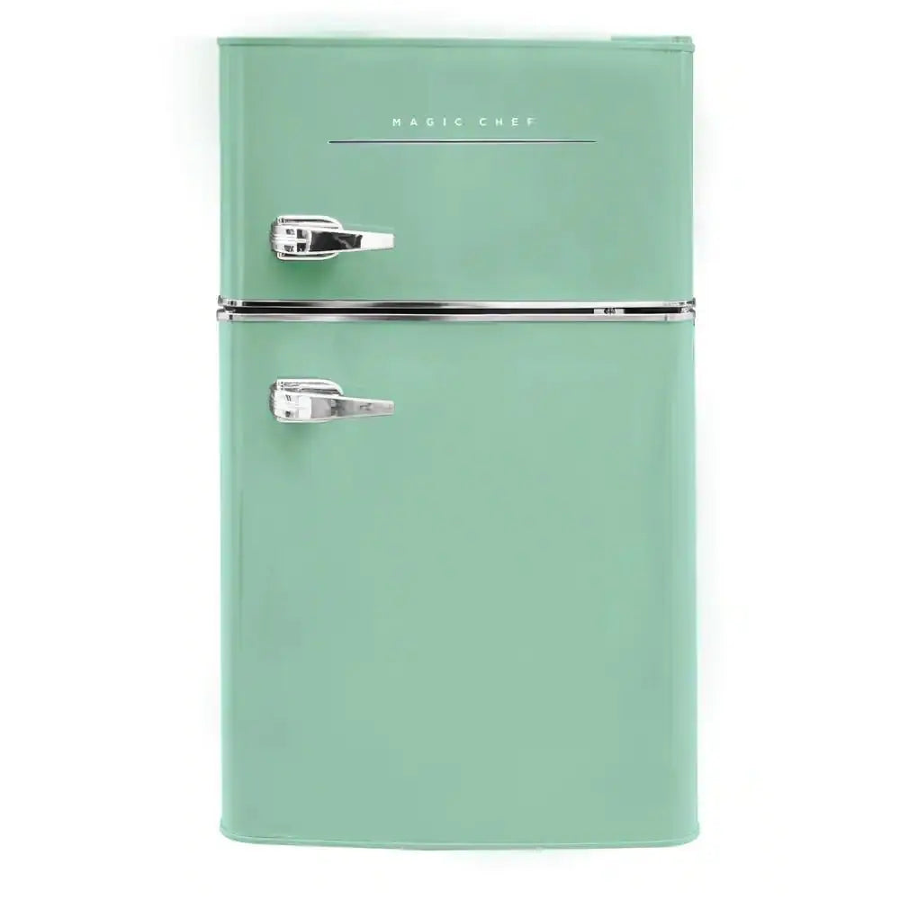 Retro 3.2 Cu. Ft. 2 Door Mini Fridge in White | Fridge.com