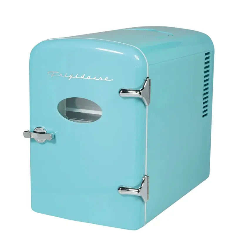 Retro Mini Fridge Cooler, Holds up to 9 Cans, Portable Fridge for Car, Office, Bedroom, Dorm Room | Fridge.com