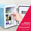 Retro Mini Fridge Cooler, Holds up to 9 Cans, Portable Fridge for Car, Office, Bedroom, Dorm Room | Fridge.com